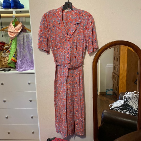 Jones New York Dresses Vintage Jones New York Floral Dress Poshmark